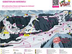 Plan des pistes Wirzweli – Dallenwil