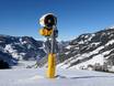 Fiabilité de l'enneigement Ski amadé – Fiabilité de l'enneigement Großarltal/Dorfgastein