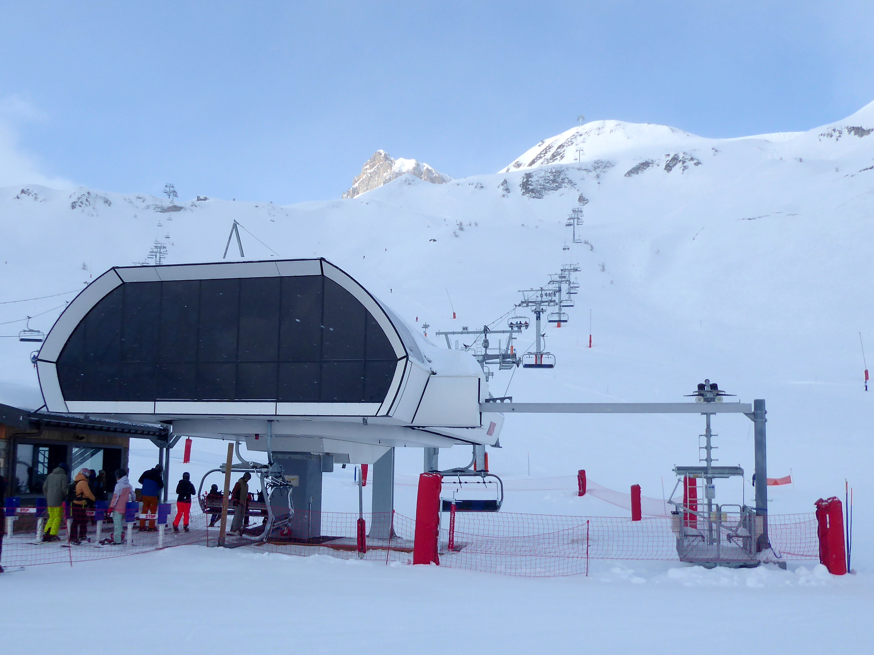 Toutes les remontées dans le domaine skiable Tignes/Val d'Isère