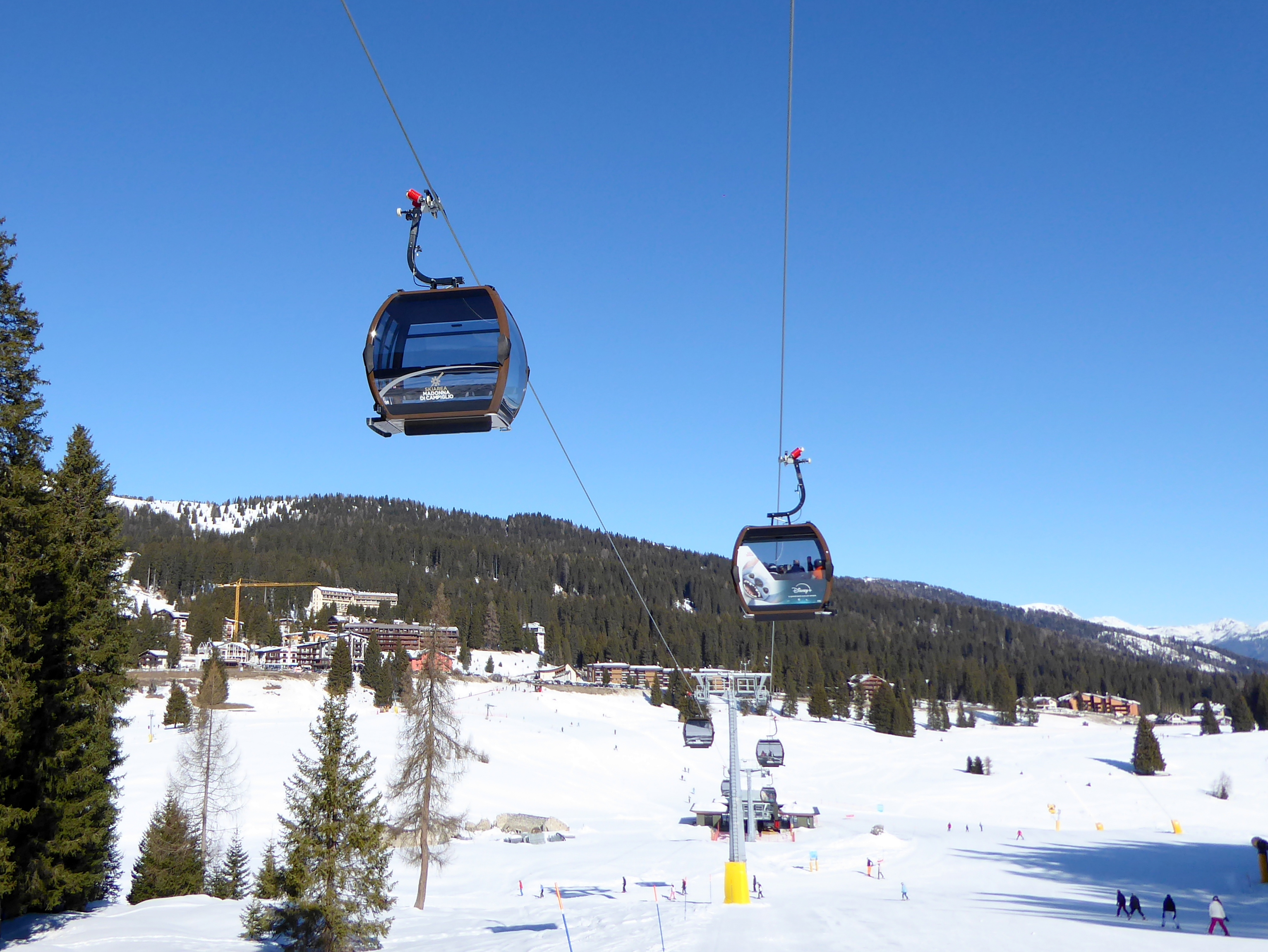 Toutes les remontées dans le domaine skiable Madonna di Campiglio/Pinzolo/Folgàrida/Marilleva