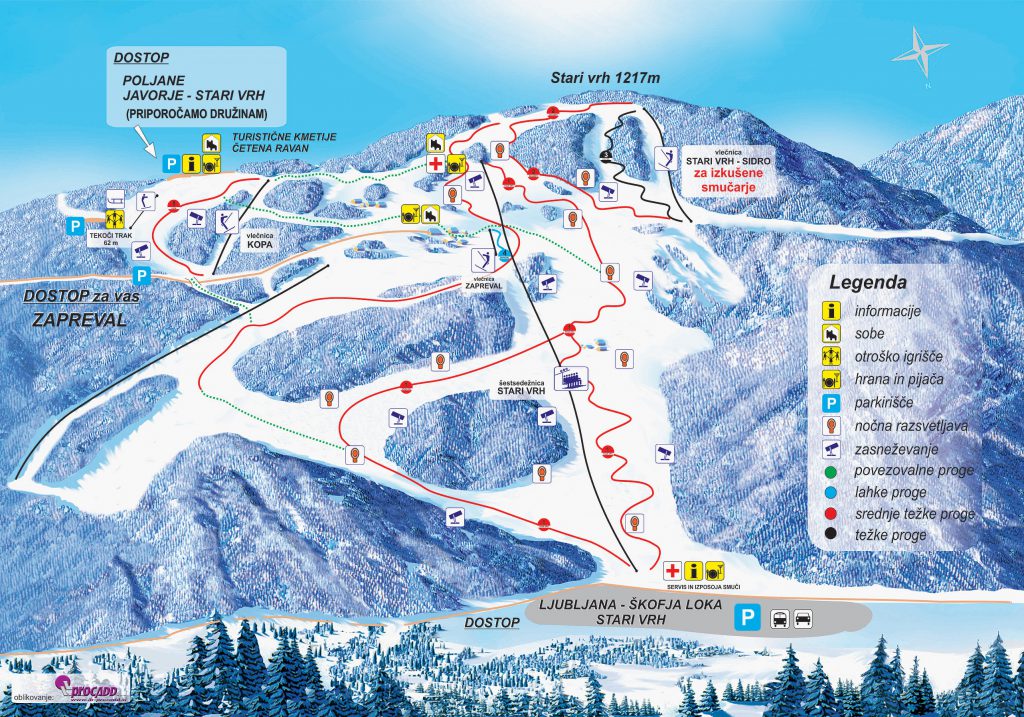 Domaine skiable Stari Vrh