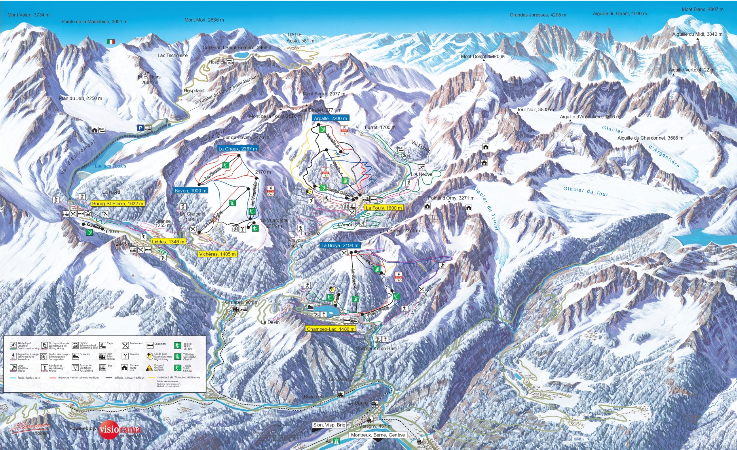 Domaine skiable La Lorette – Bourg-Saint-Pierre