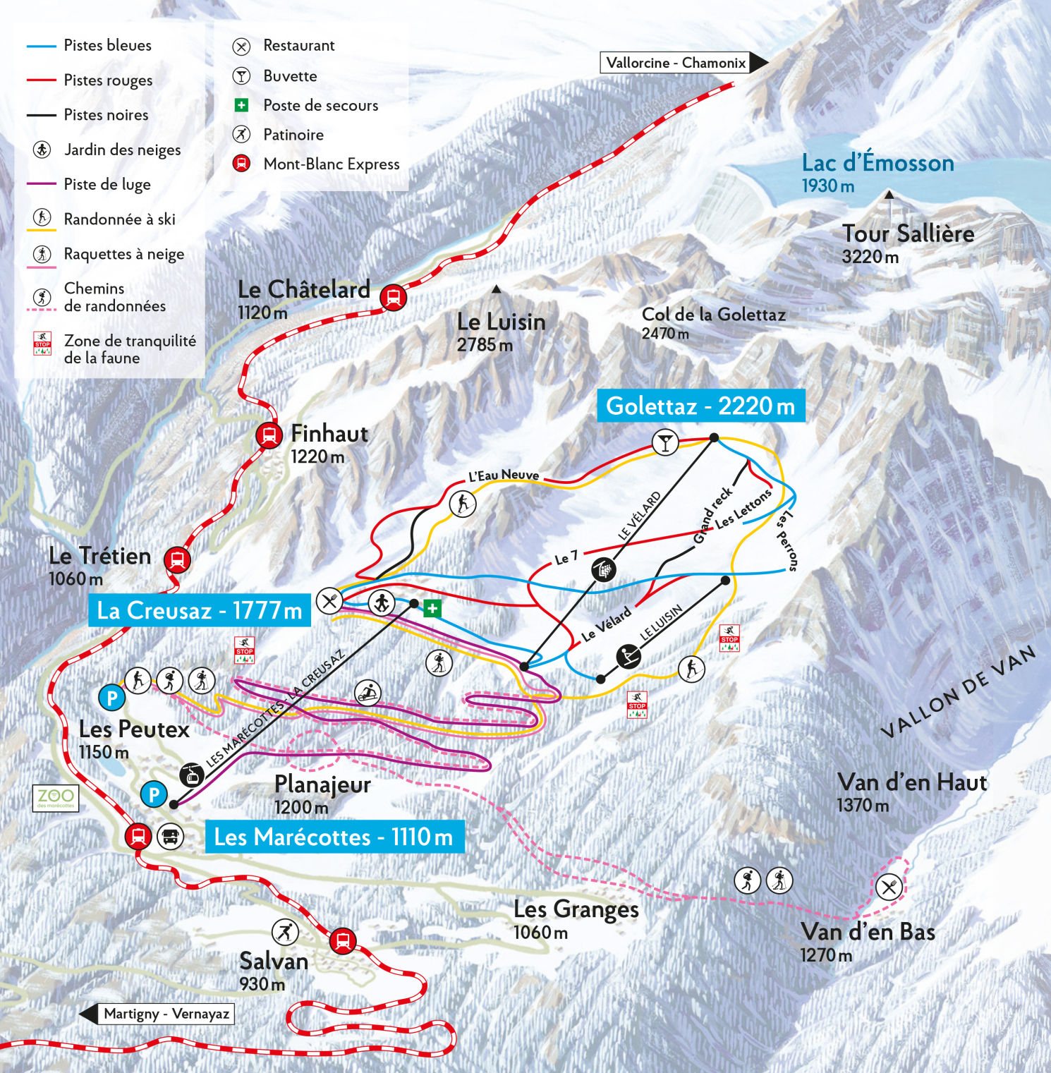 Domaine skiable Les Marécottes (Salvan)