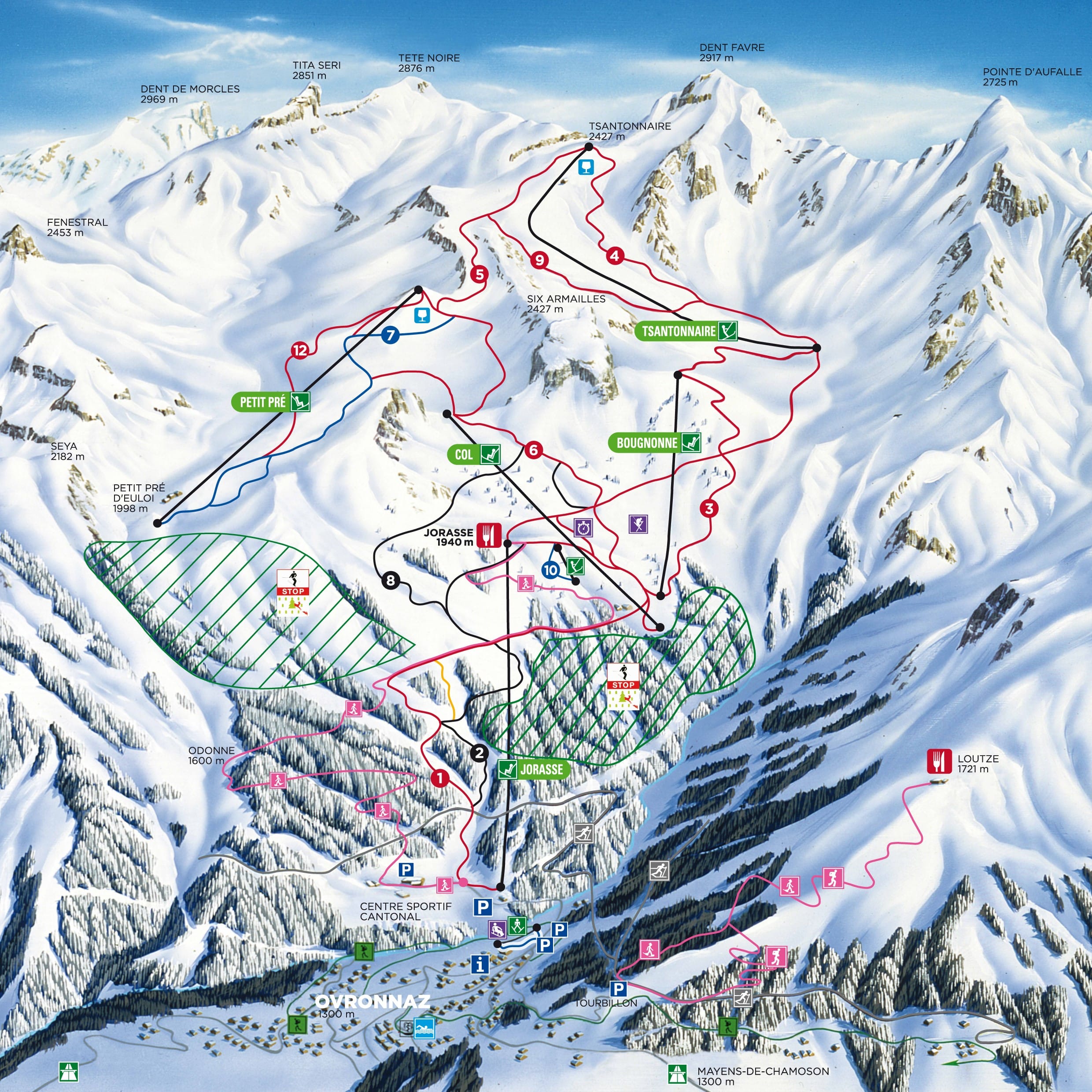 Domaine skiable Ovronnaz
