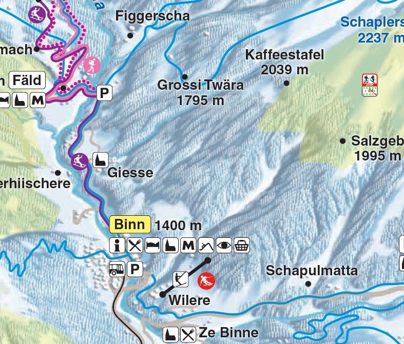 Domaine skiable Wilern (Binn)
