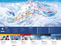 Plan des pistes Galtür – Silvapark