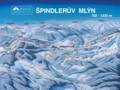 Plan des pistes Špindlerův Mlýn
