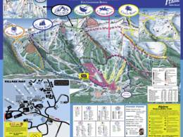 Plan des pistes Fernie