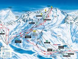 Plan des pistes Mölltaler Gletscher (Glacier de Mölltal)