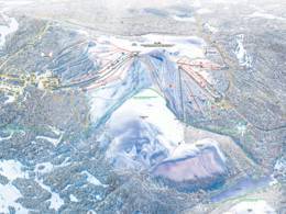 Plan des pistes Ylläs
