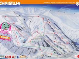 Plan des pistes Christlum – Achenkirch