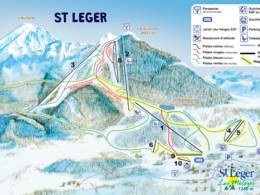 Domaine skiable Saint-Léger-les-Mélèzes