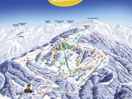 Plan des pistes Hinterstoder – Höss