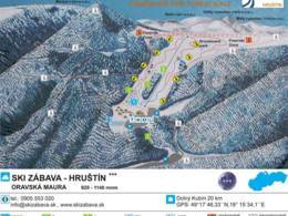 Domaine skiable Zábava – Hruštín