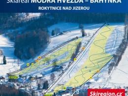 Domaine skiable Modrá Hvězda-Bahýnka