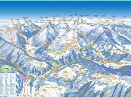 Plan des pistes Gitschberg Jochtal