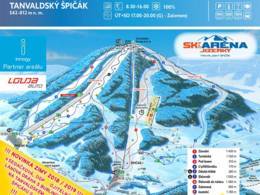 Domaine skiable Tanvaldský Špičák