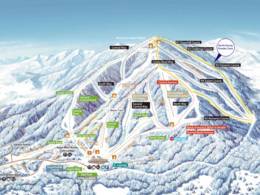 Plan des pistes Sahoro