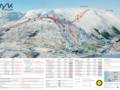 Plan des pistes Myrkdalen