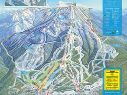 Plan des pistes Panorama