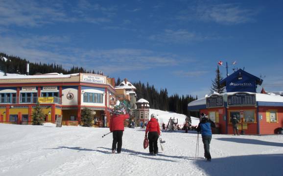 Skier dans le district régional de North Okanagan