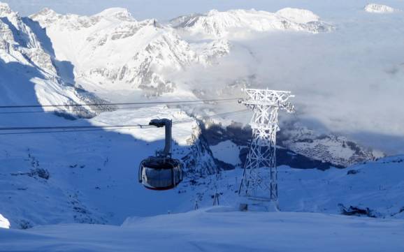 Skier à Engelberg-Titlis