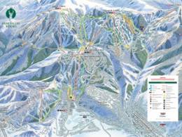 Plan des pistes Deer Valley