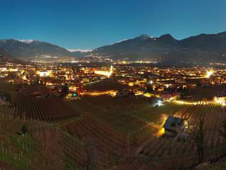 Blick auf Lana und Umgebung