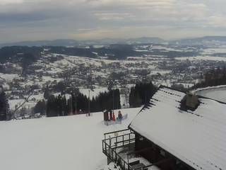 Kompleks BESKID Spytkowice - widok z górnej stacji
