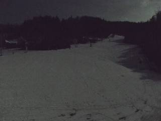 Laskowa-ski - widok z dolnej stacji