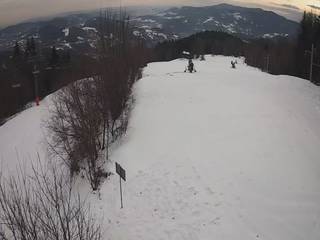 Laskowa-ski - górna stacja