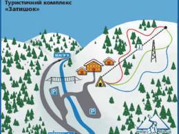 Domaine skiable Zatyshok