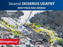 Domaine skiable Udatný