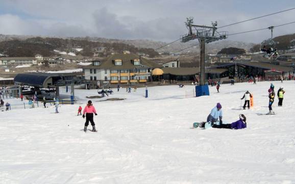 Skier dans la Cordillère australienne (Great Dividing Range)