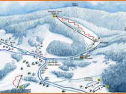 Domaine skiable Mosorny Groń – Zawoja
