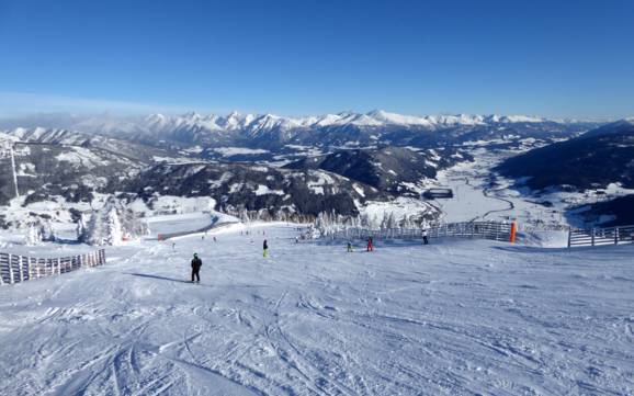 Skier dans le district de Spittal an der Drau