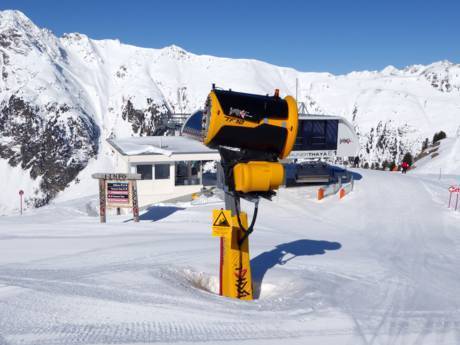 Fiabilité de l'enneigement monde – Fiabilité de l'enneigement Ischgl/Samnaun – Silvretta Arena
