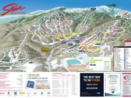 Plan des pistes Stowe