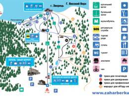 Domaine skiable Vysokyy Verh – Zhar Berkut
