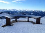 Plateforme panoramique à la Pala di Santa