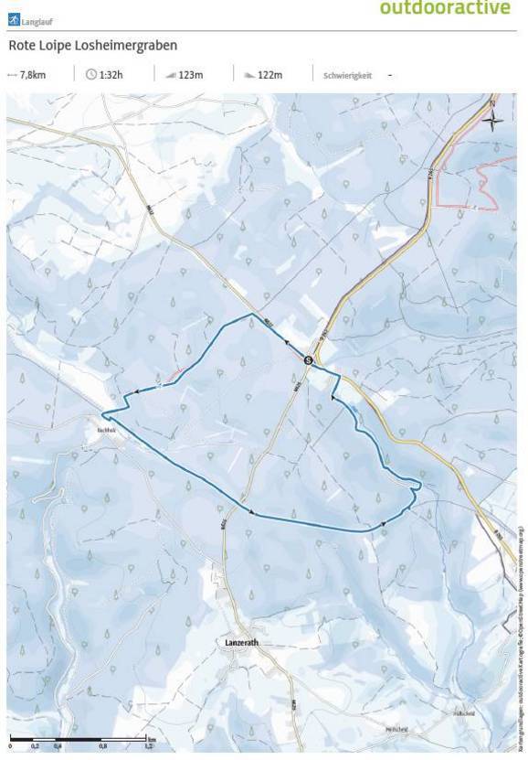 Rote Loipe Losheimergraben