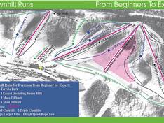 Plan des pistes Andes Tower Hills