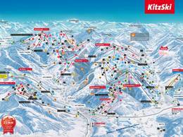 Plan des pistes Kitzbühel/Kirchberg – KitzSki