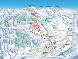 Plan des pistes Wildhaus – Gamserrugg (Toggenburg)