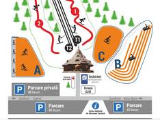 Plan des pistes Icoana – Cavnic‎