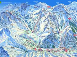 Plan des pistes Alta