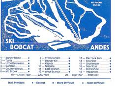 Plan des pistes Bobcat