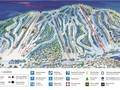 Plan des pistes Sommet Saint-Sauveur