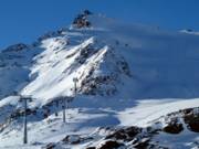 Vue sur la remontée mécanique la plus haute d'Autriche