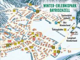 Plan des pistes Tannerfeld – Bayrischzell